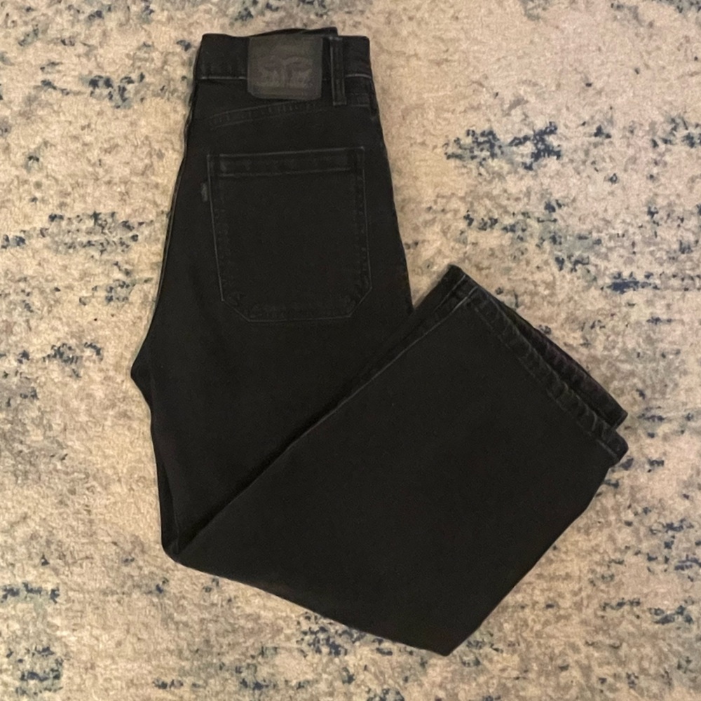 Levi’s Mile High Cropped Wide Leg Jeans - 27